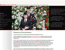Tablet Screenshot of highland-sound.de